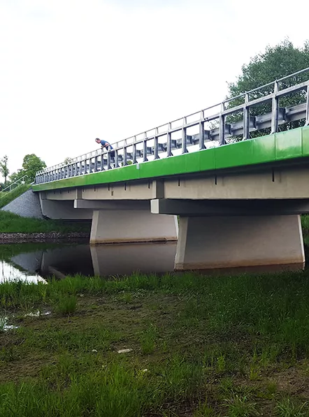 Most Ciepielewo rzeka Orzyc