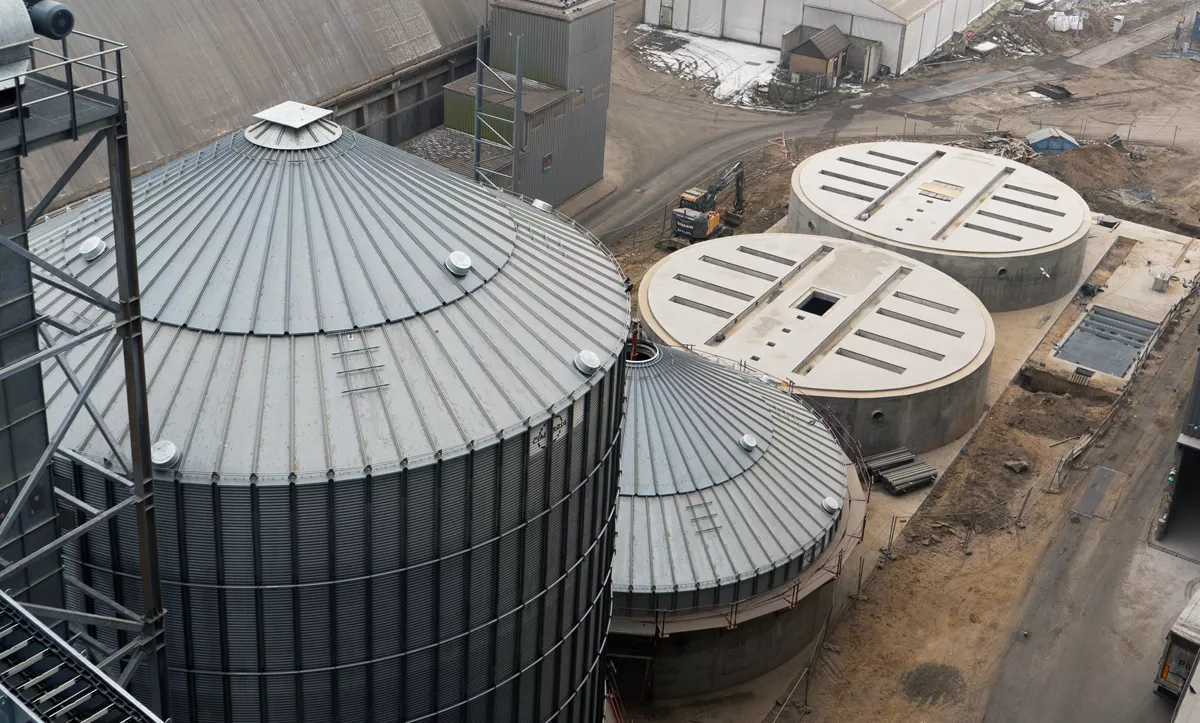 Fundamenty pod silosy zbożowe